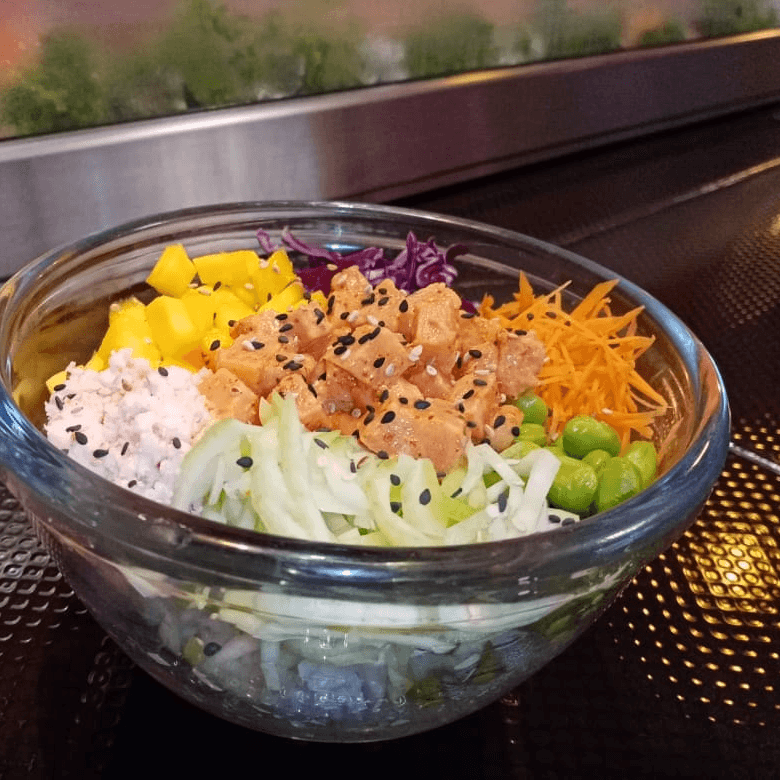 Salmón spicy bowl