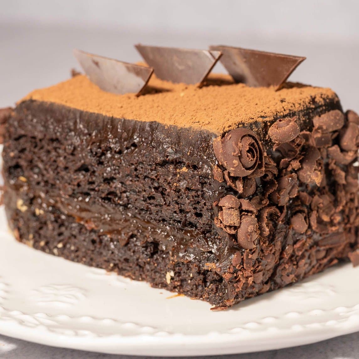 Pastel de Chocolate (Porción)
