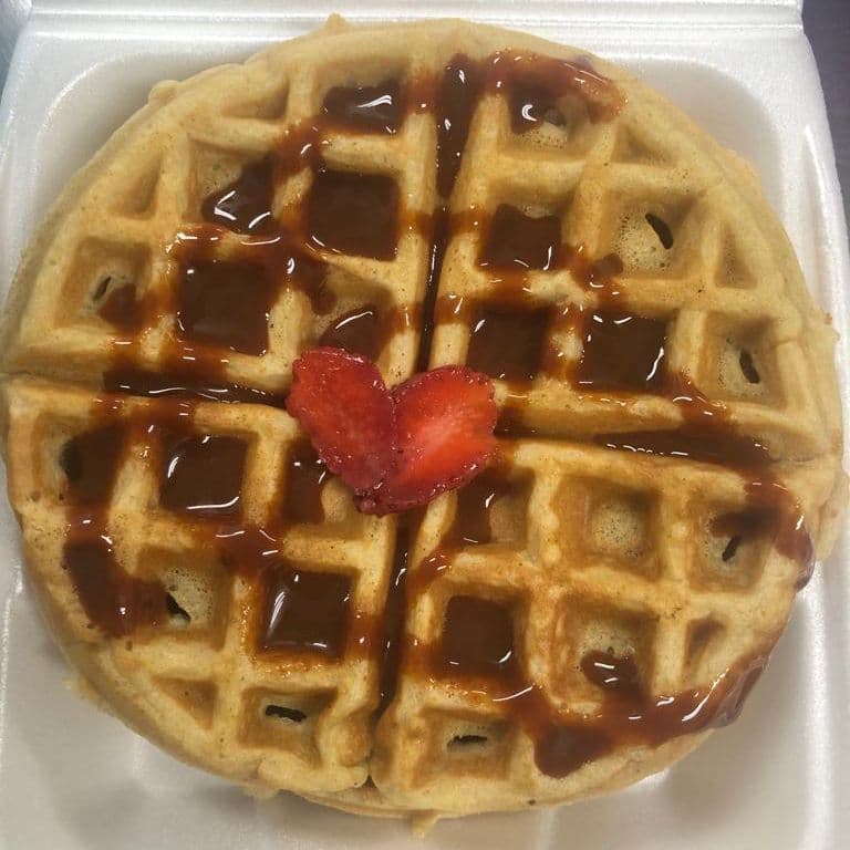 Waffles Cajeta
