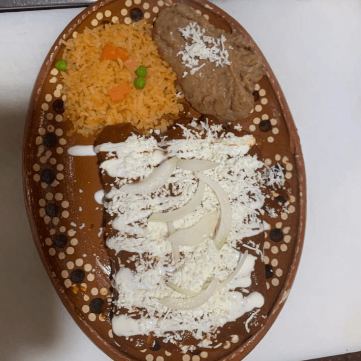 Enchiladas de Mole