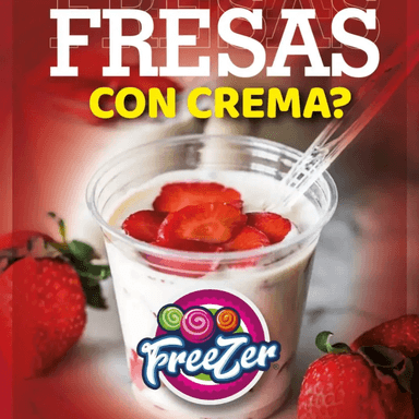 Fresas con Crema