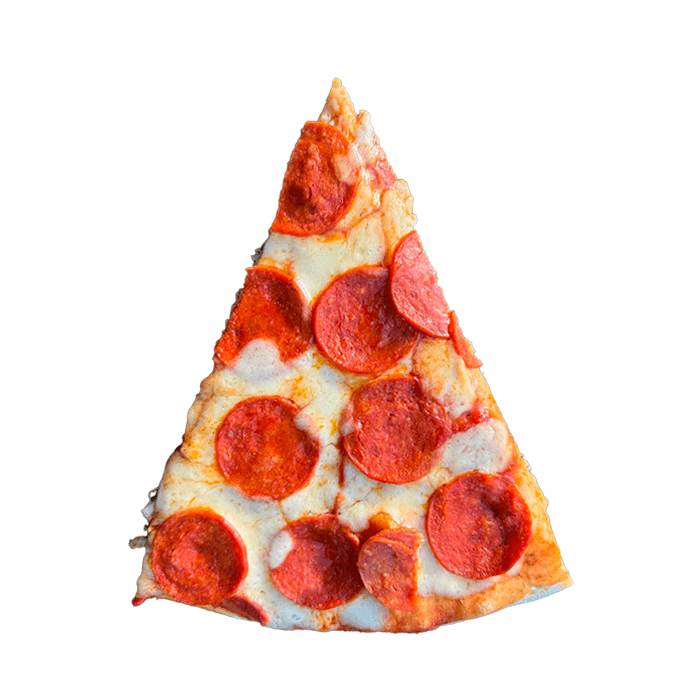 Porción de Pizza Salami