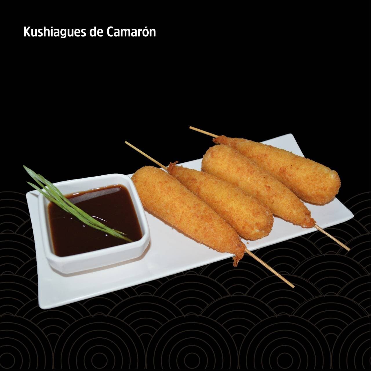 Kushiagues de Camarón con Queso Crema Orden