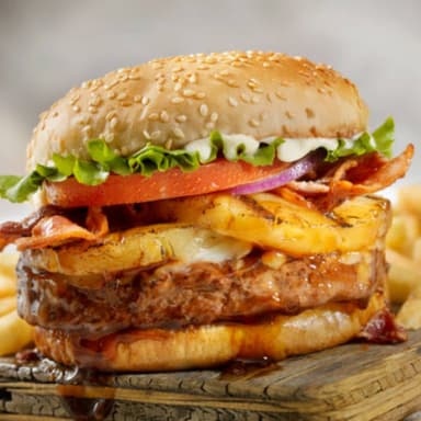 Hamburguesa Hawaiana