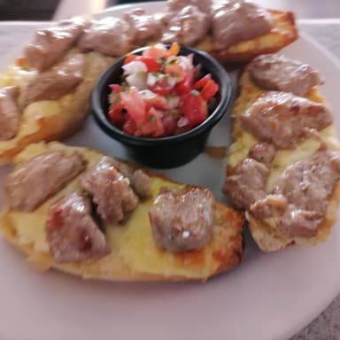 Arrachera con Queso Gratinado