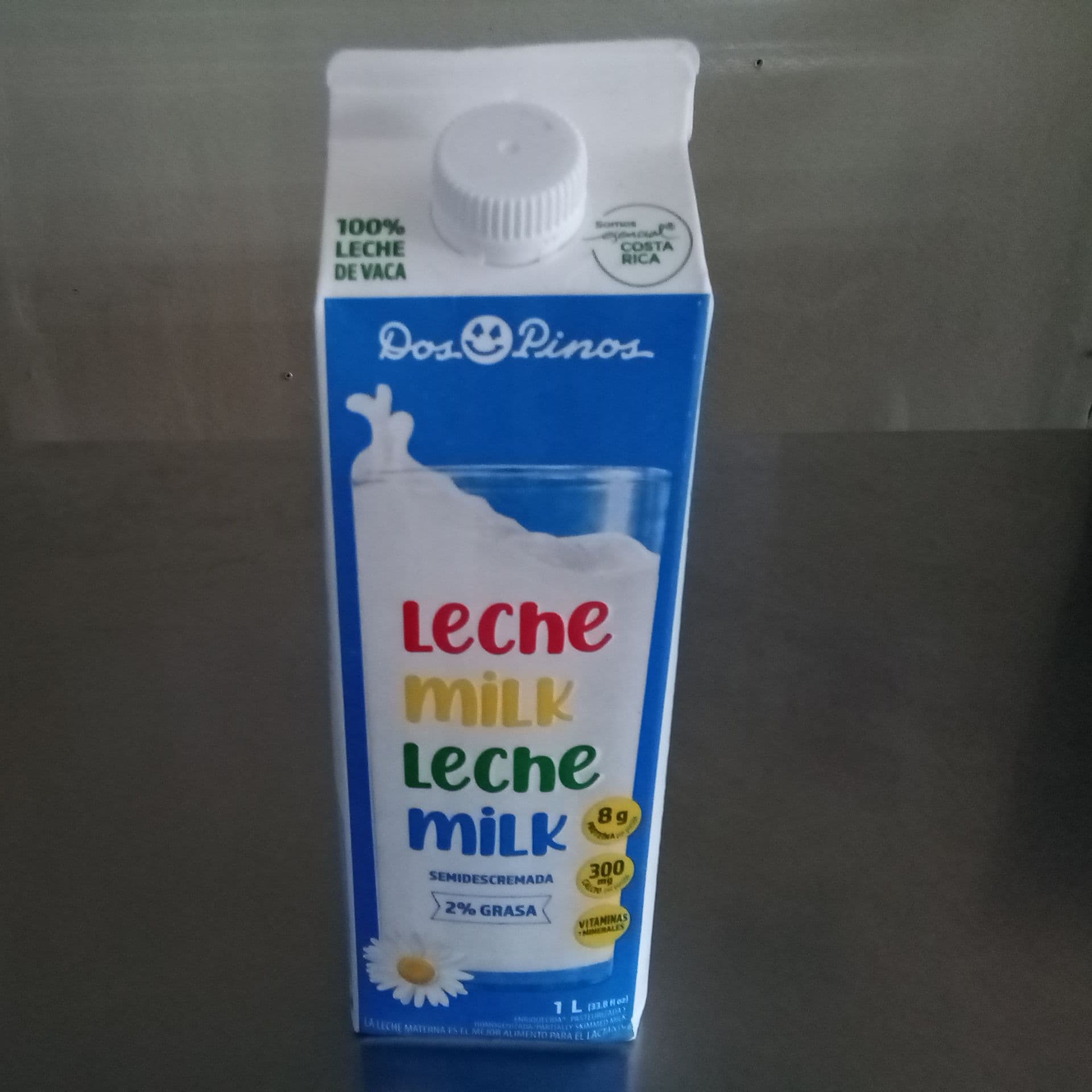 Leche litro 2% grasa