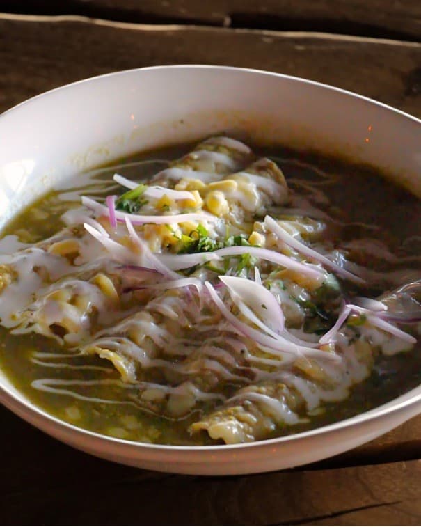 Orden Enchiladas Verdes de Pollo