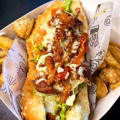 Hot Dog Mixto Pollo