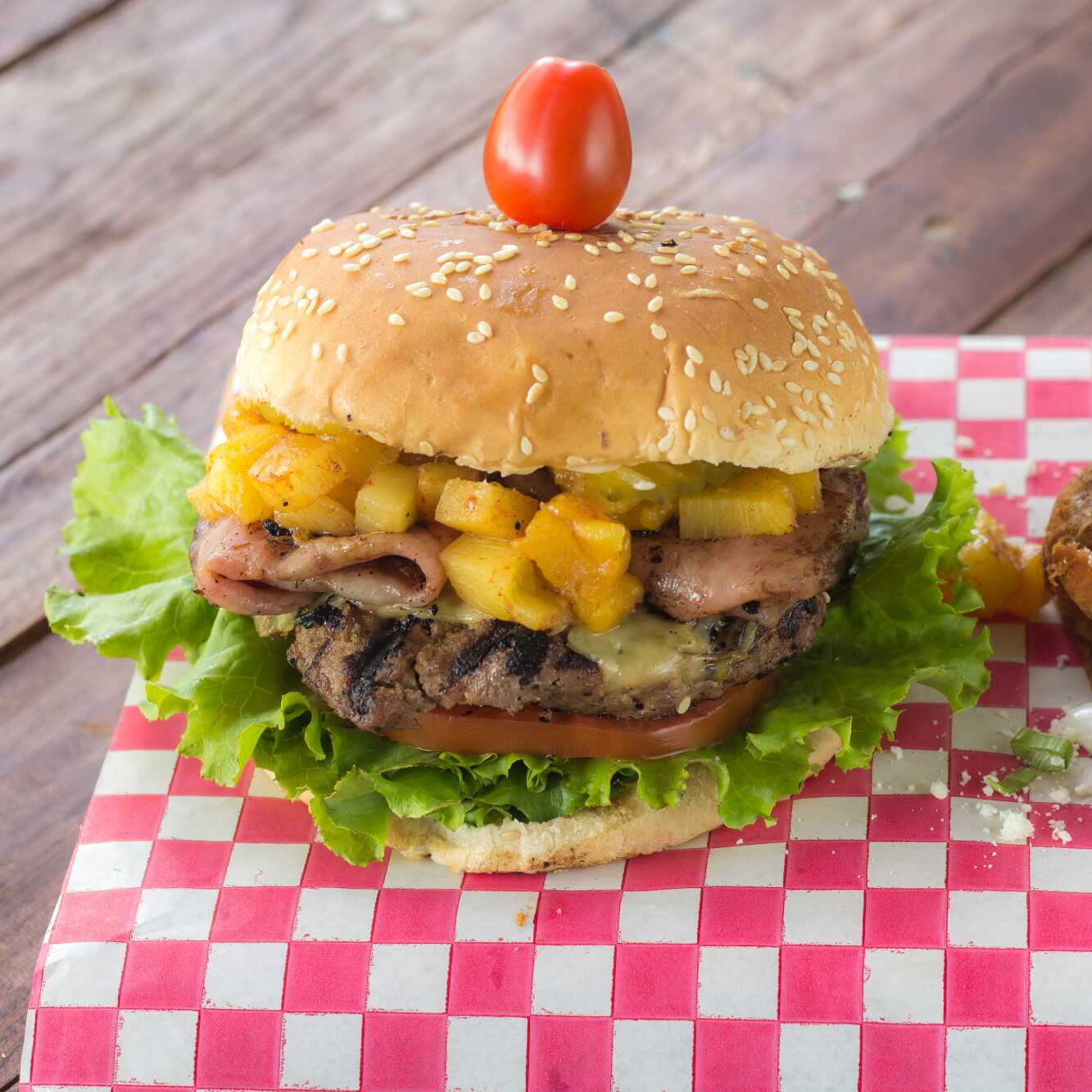 Hamburguesa Hawai