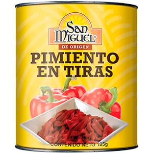 PIMIENTO MORRON SAN MIGUEL TIRAS 185 G