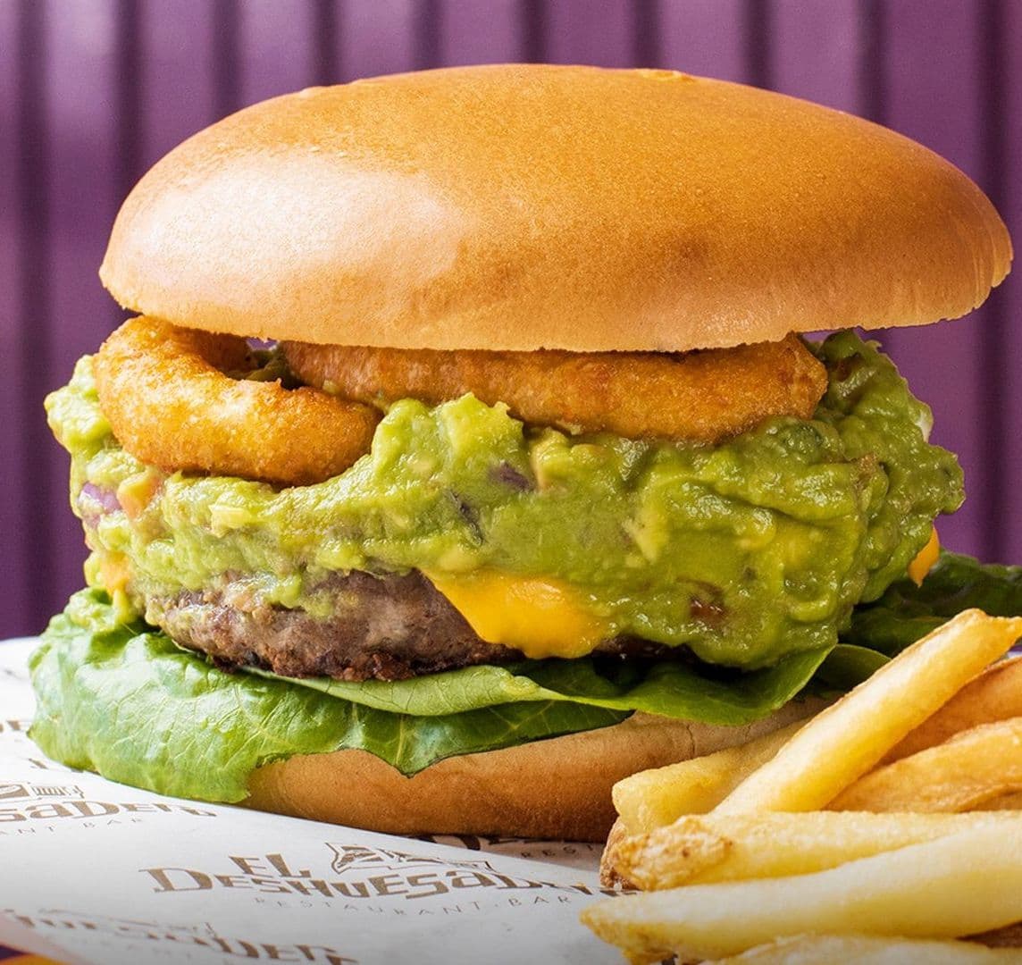 Hamburguesa con guacamole especial