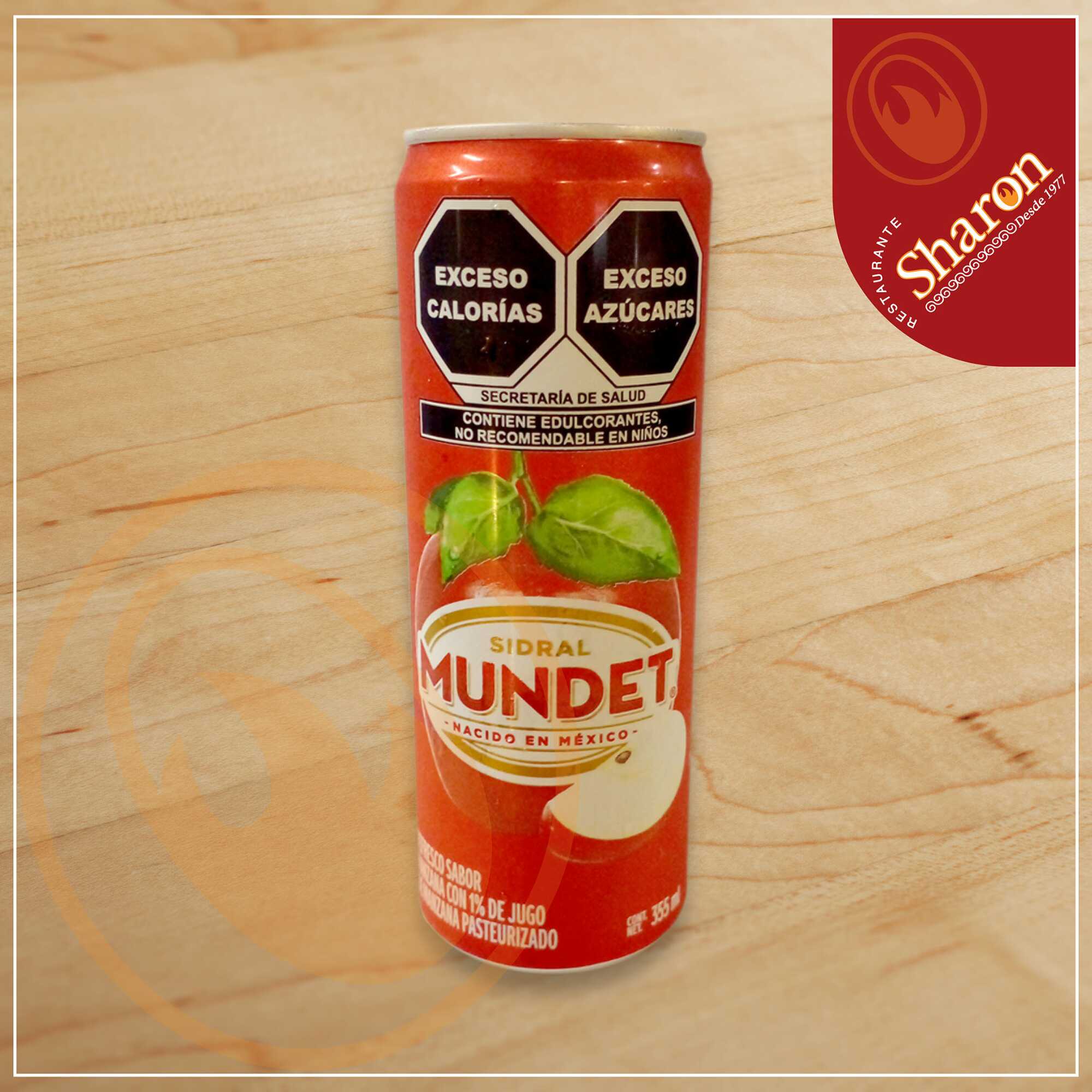 Sidral Mundet en Lata