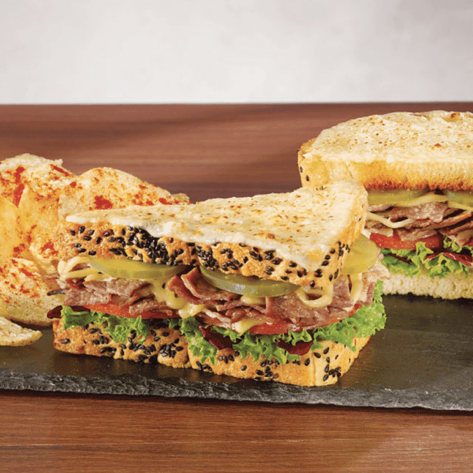 Sándwich de Roast Beef +Acompañamiento