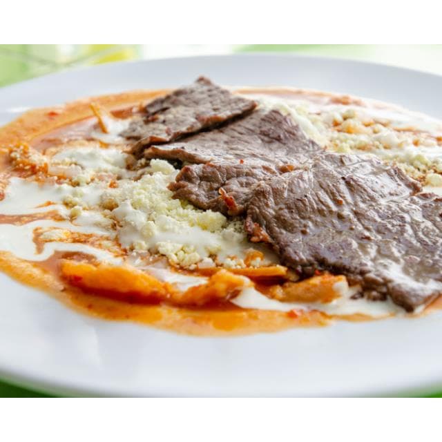Chilaquiles Con Cecina