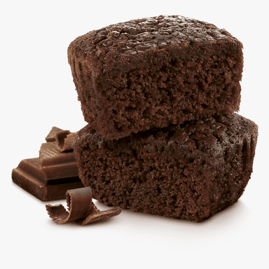 Brownie de Chocolate con Plátano