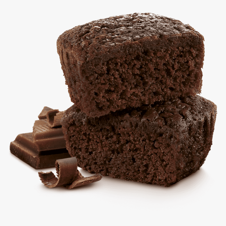 Brownie de Chocolate con Plátano