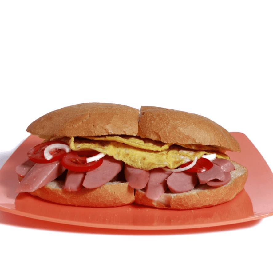Torta de Huevo y Salchicha
