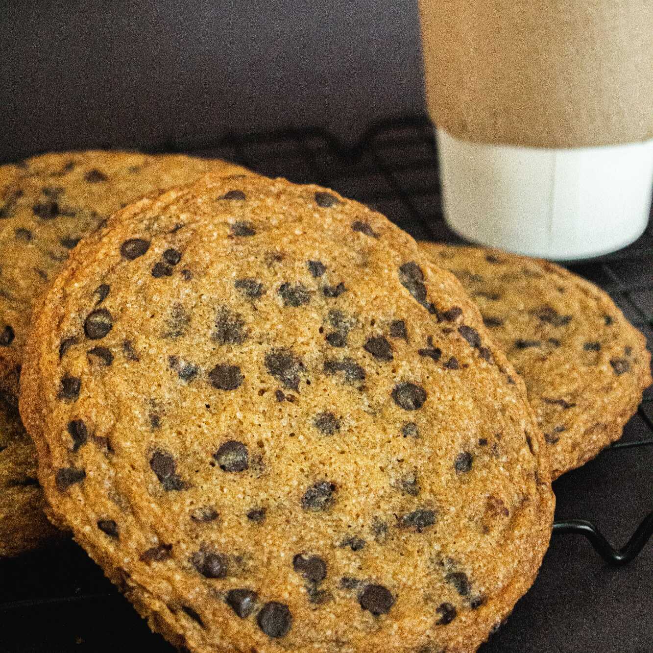 Galleta Grande de Nuez con Chipa de Chocolate
