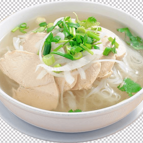 Sopa Womin con Pollo
