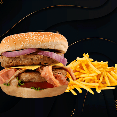 Hamburguesa Doble Carne C