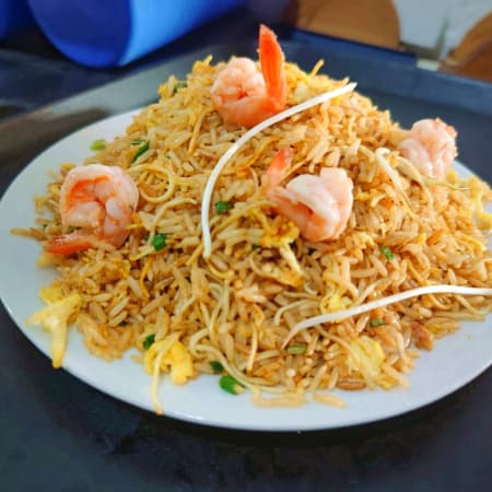 Aeropuerto con Langostino