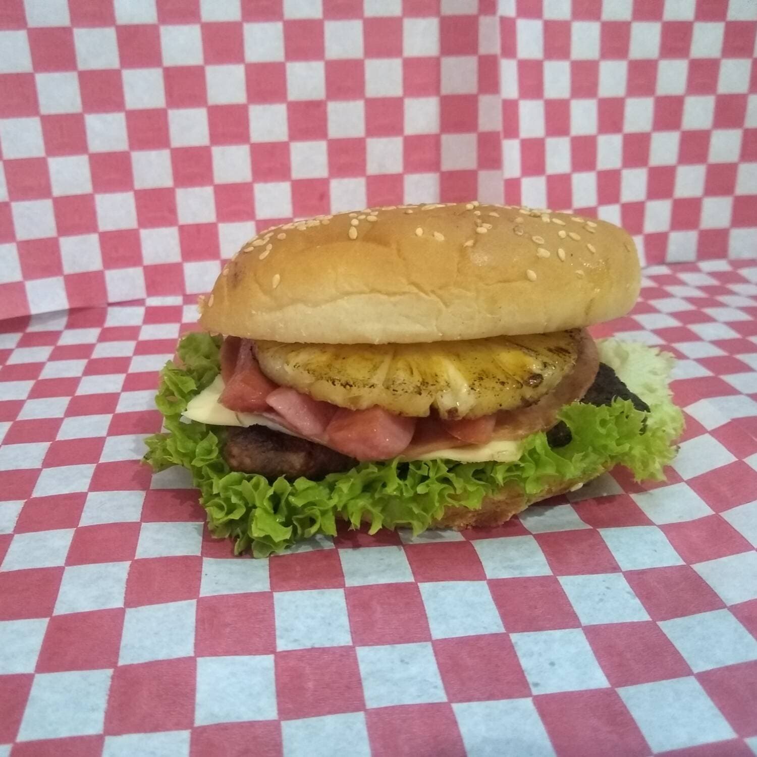 Hamburguesa Hawaiana