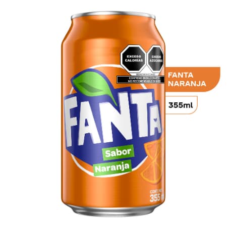 Fanta Naranja 355 ml