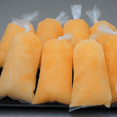 Hielito sabor naranja