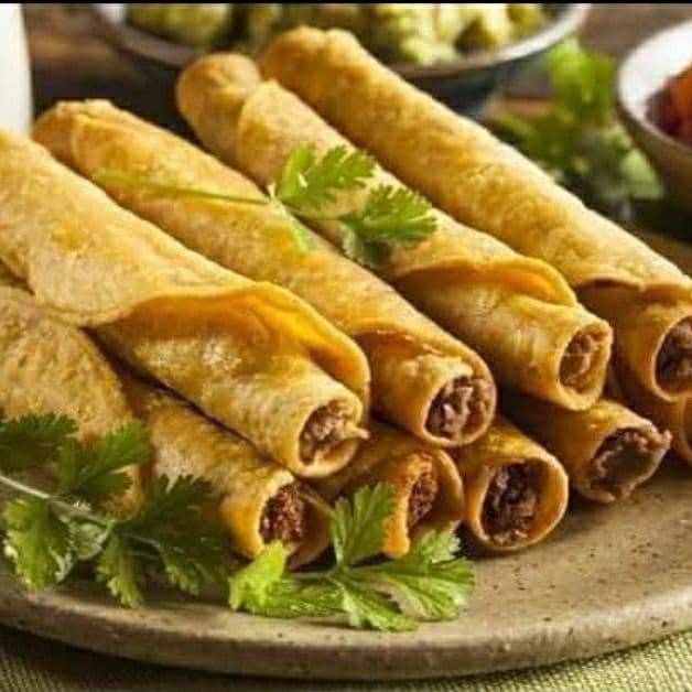 Flautas deliciosas 8 piezas