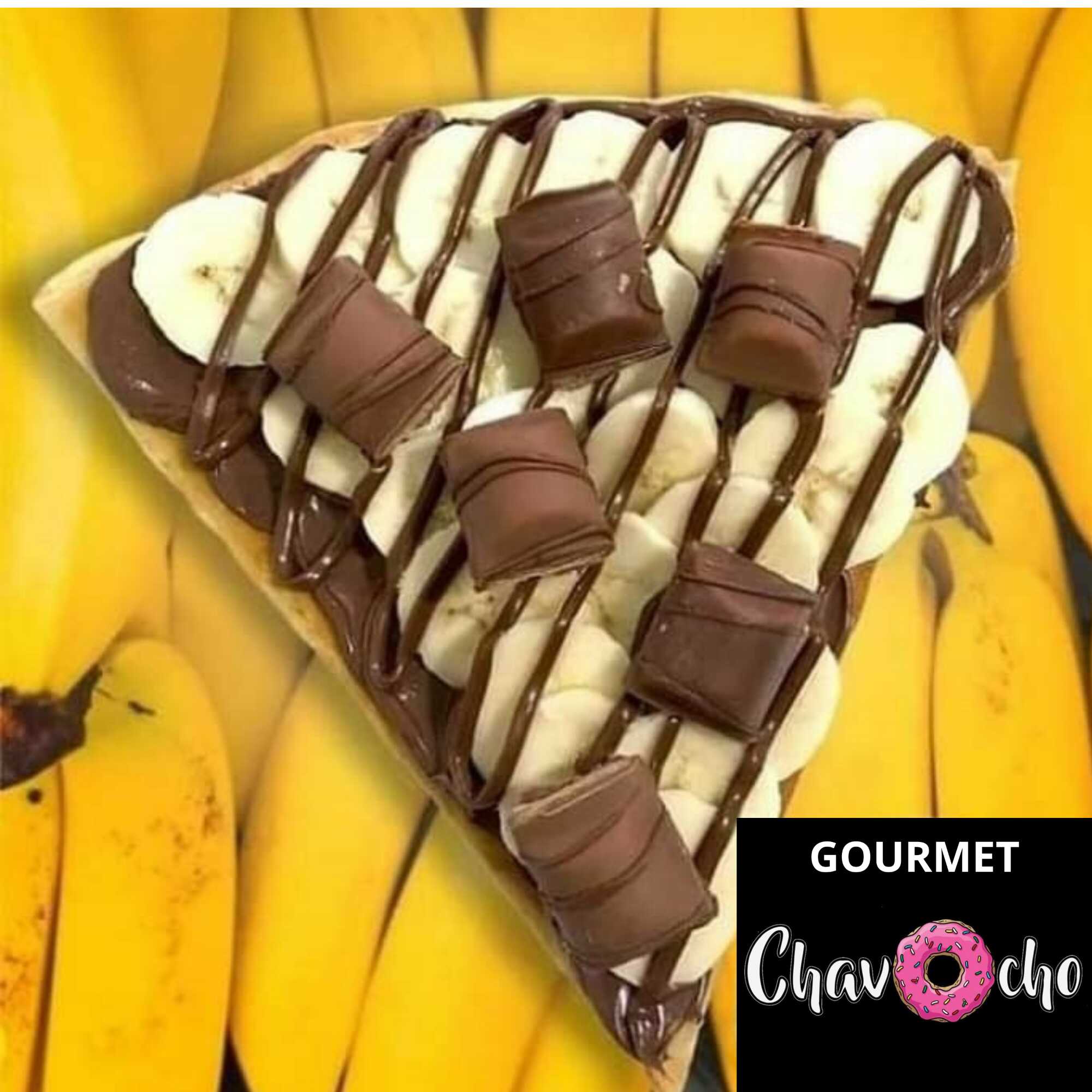 Creppa Platano NUTELLA Kinder Bueno