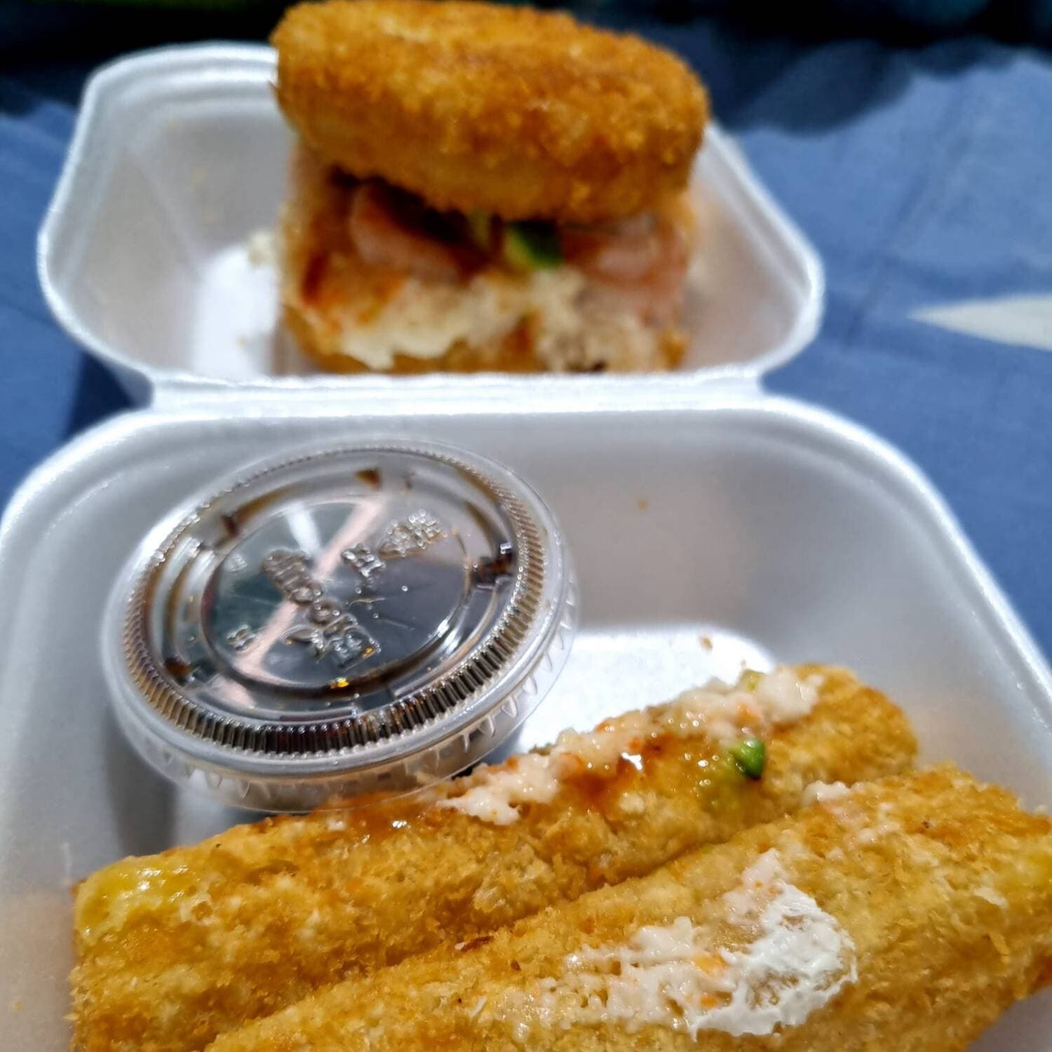Sushi-burguer Con Dedos de Queso