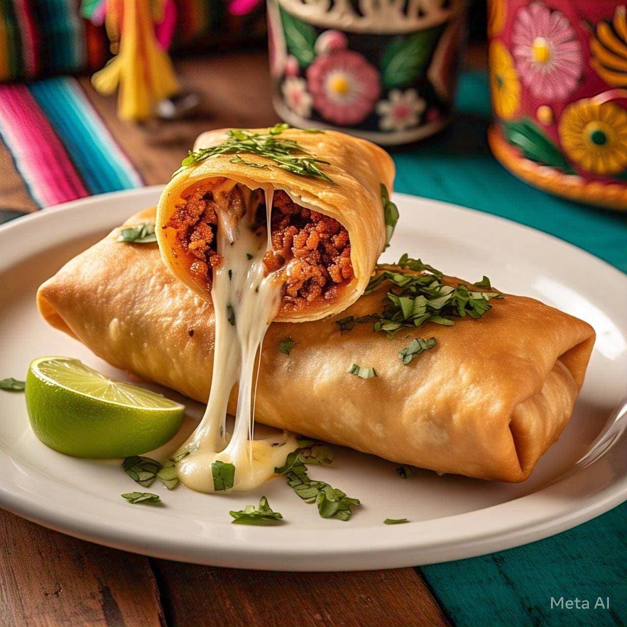 🌯 chimichanga de chiriqueso