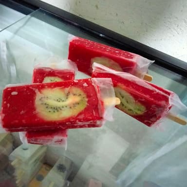Paleta de Fresa Kiwi