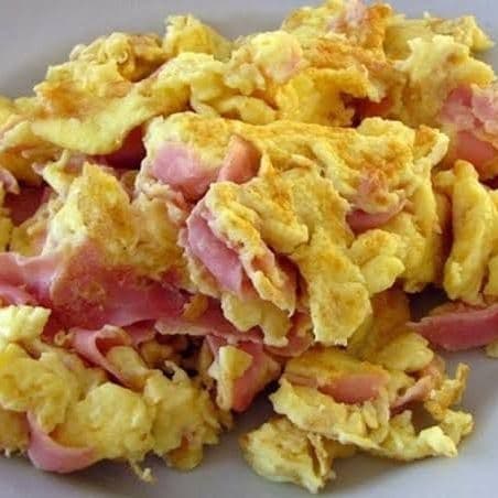 Huevo con Jamón