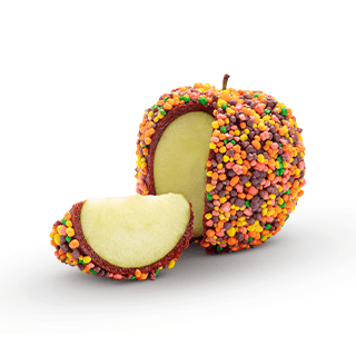 Manzana con nerds