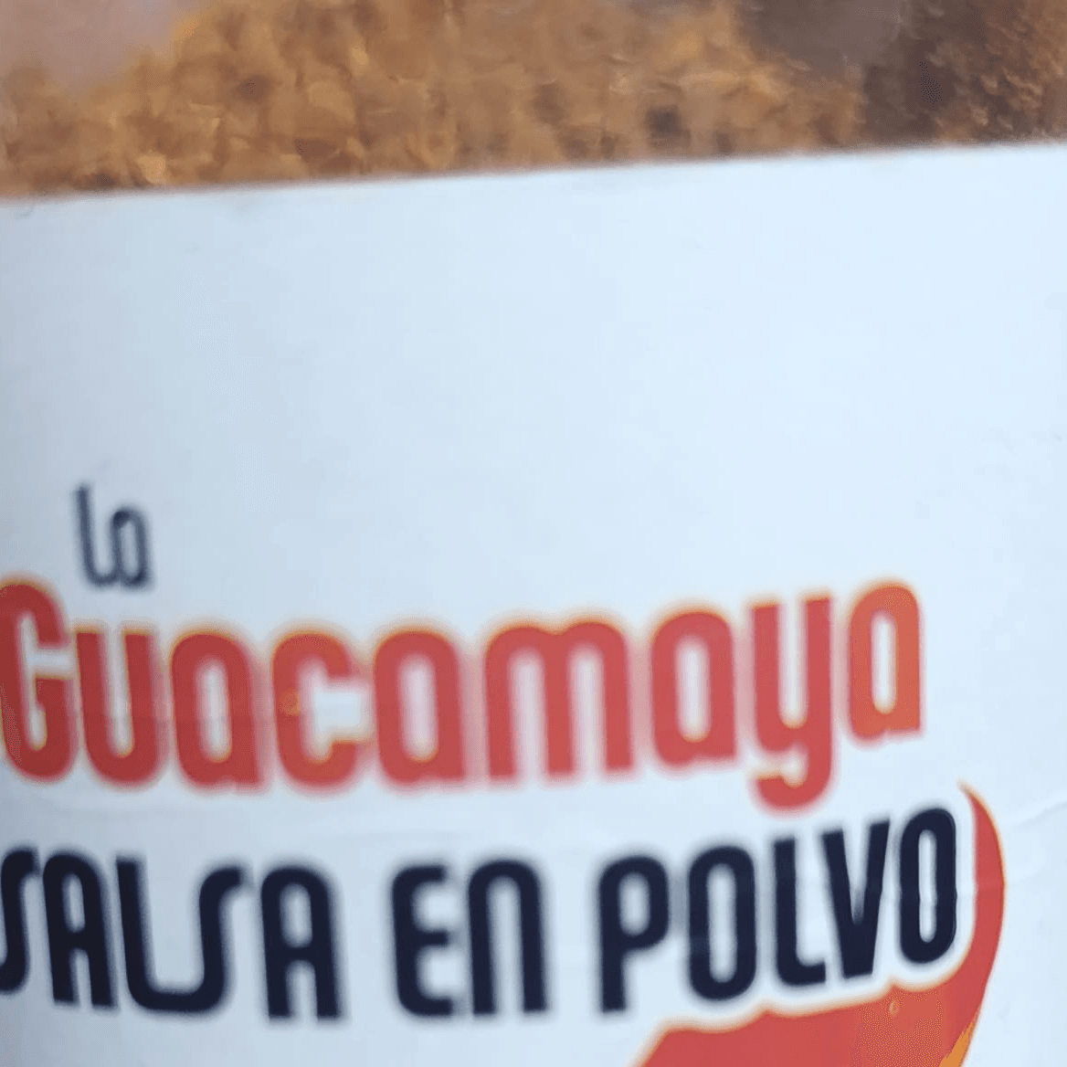 guacamaya salsa en polvo