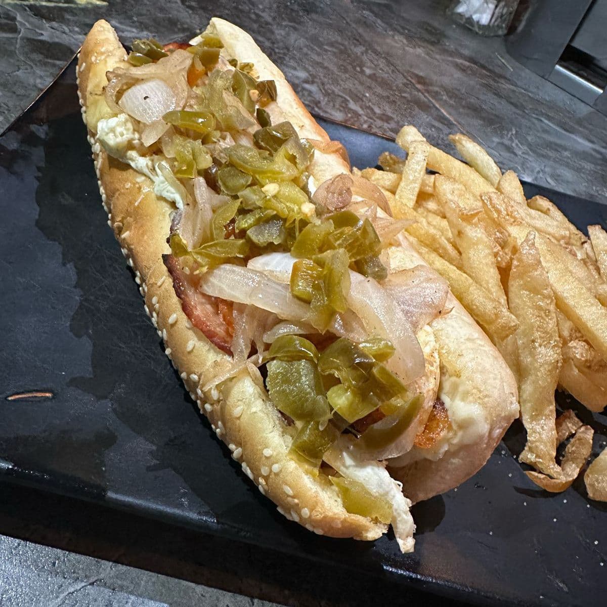 Hot dog Tocino Bacon
