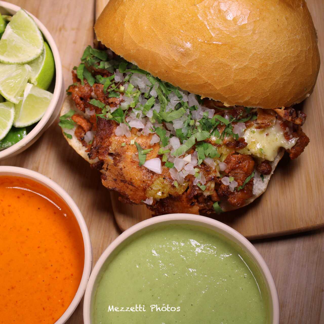 Torta de Pastor, Queso y Piña