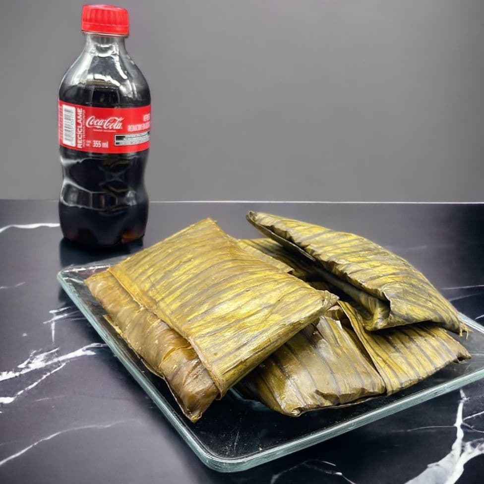 Combo 4 Tamales + 2 Refrescos