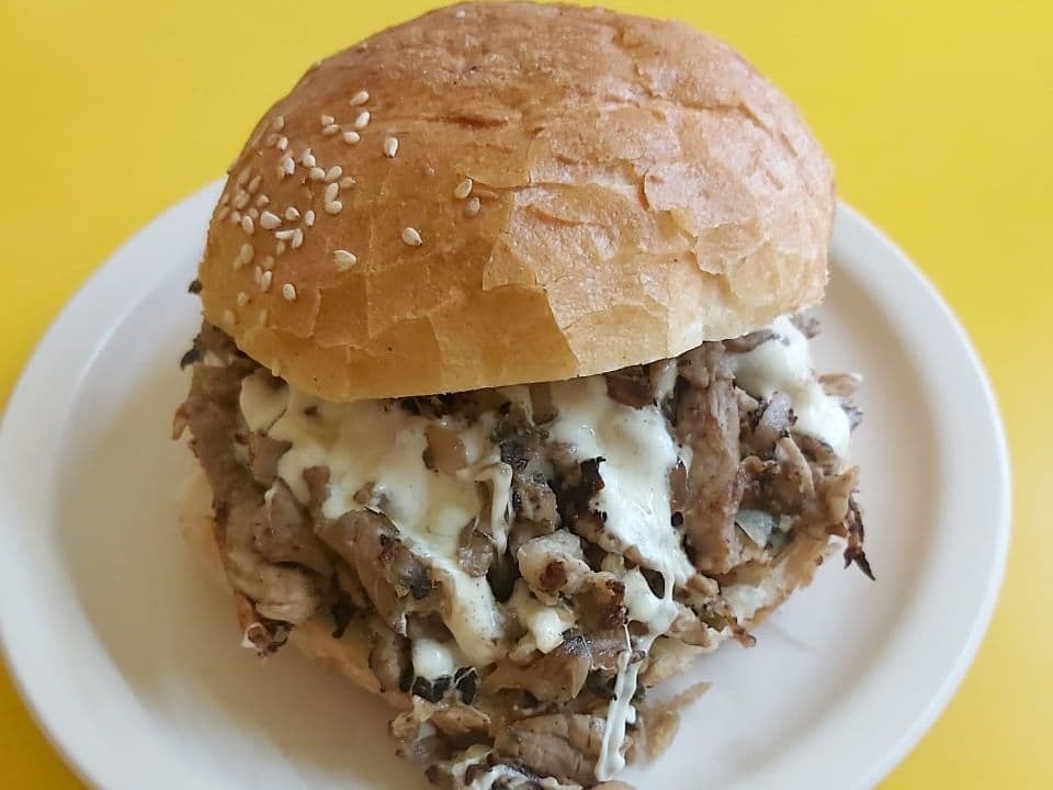 Cemita Árabe con Queso