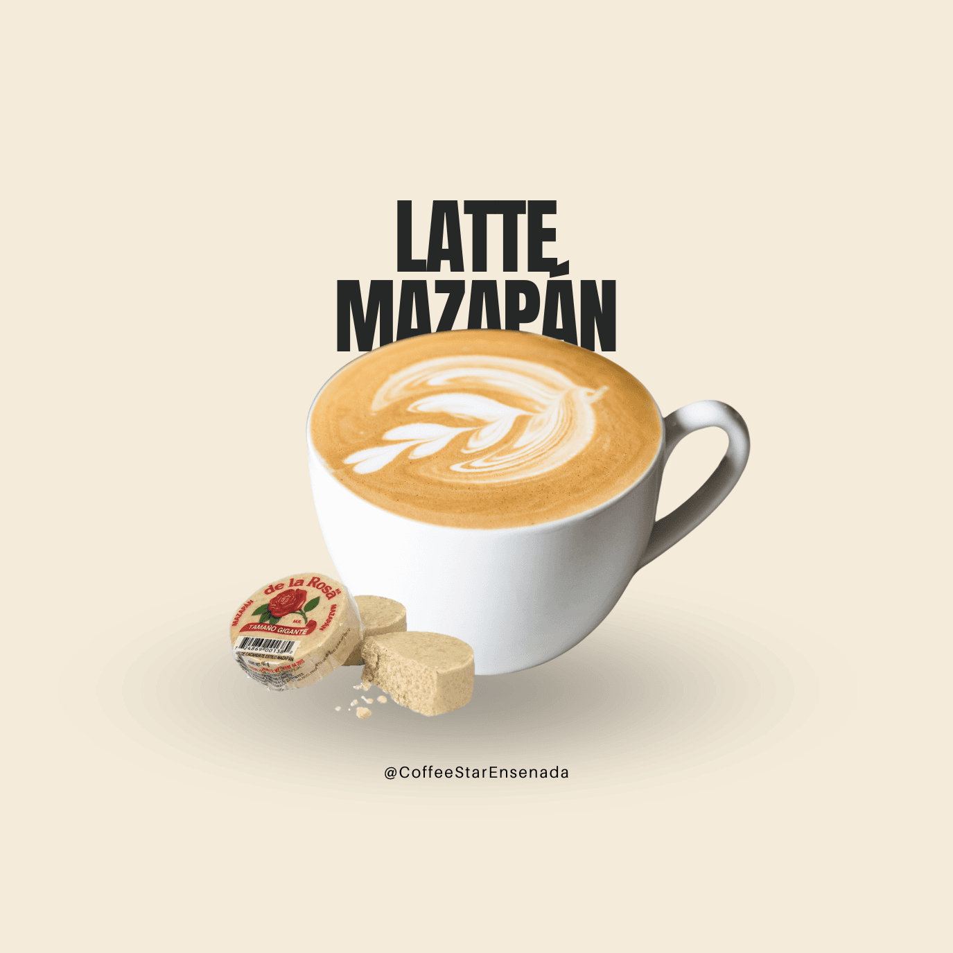 Latte Mazapán