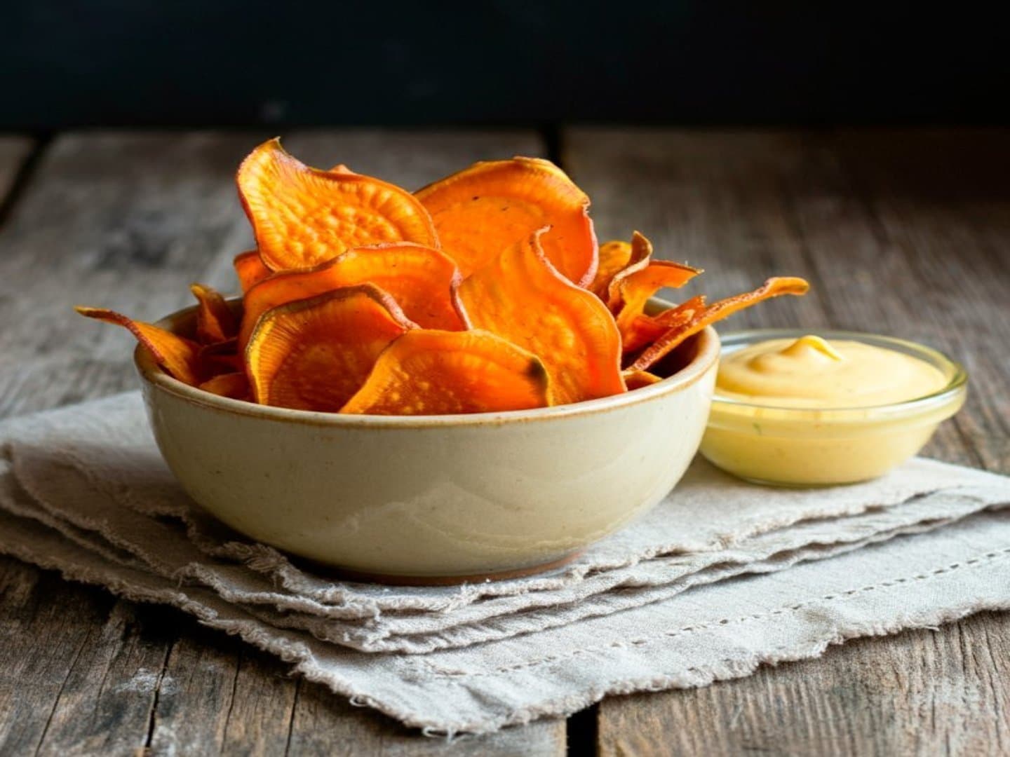 Chips de Camote con Aji Amarillo