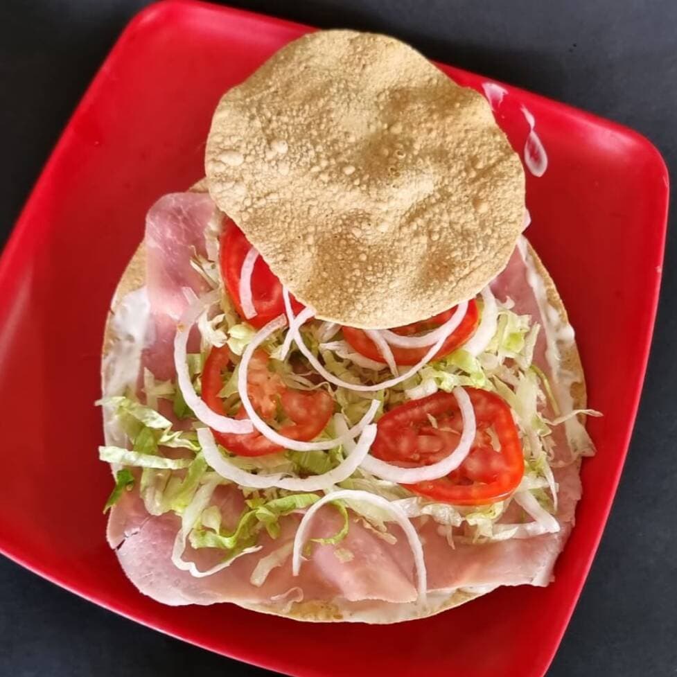Tostada Chica de Jamón