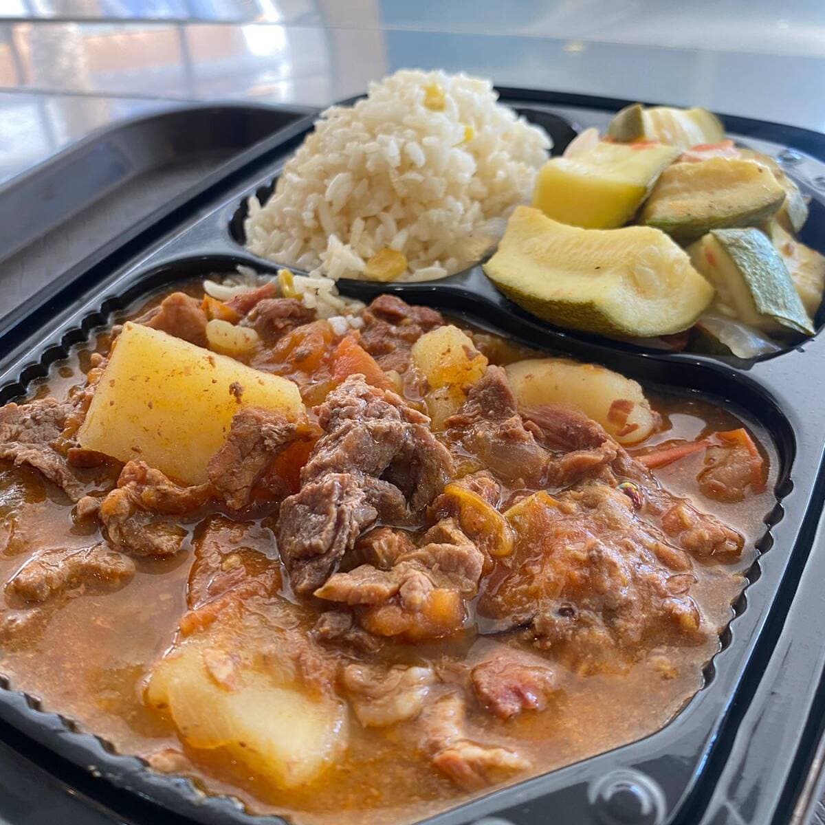 Bistec con Papas