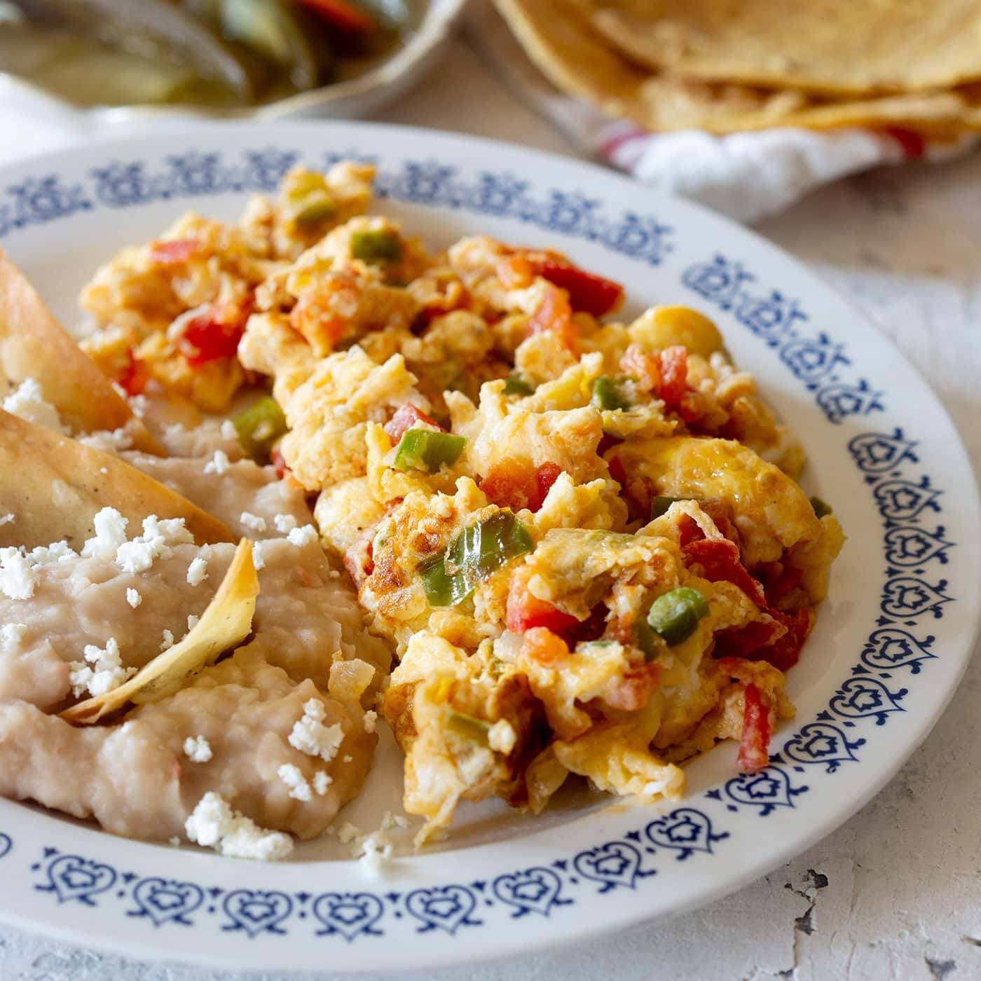 Huevos a la mexicana