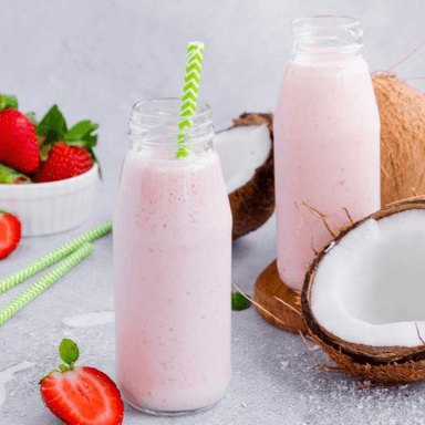 Frappé Fresa-Coco