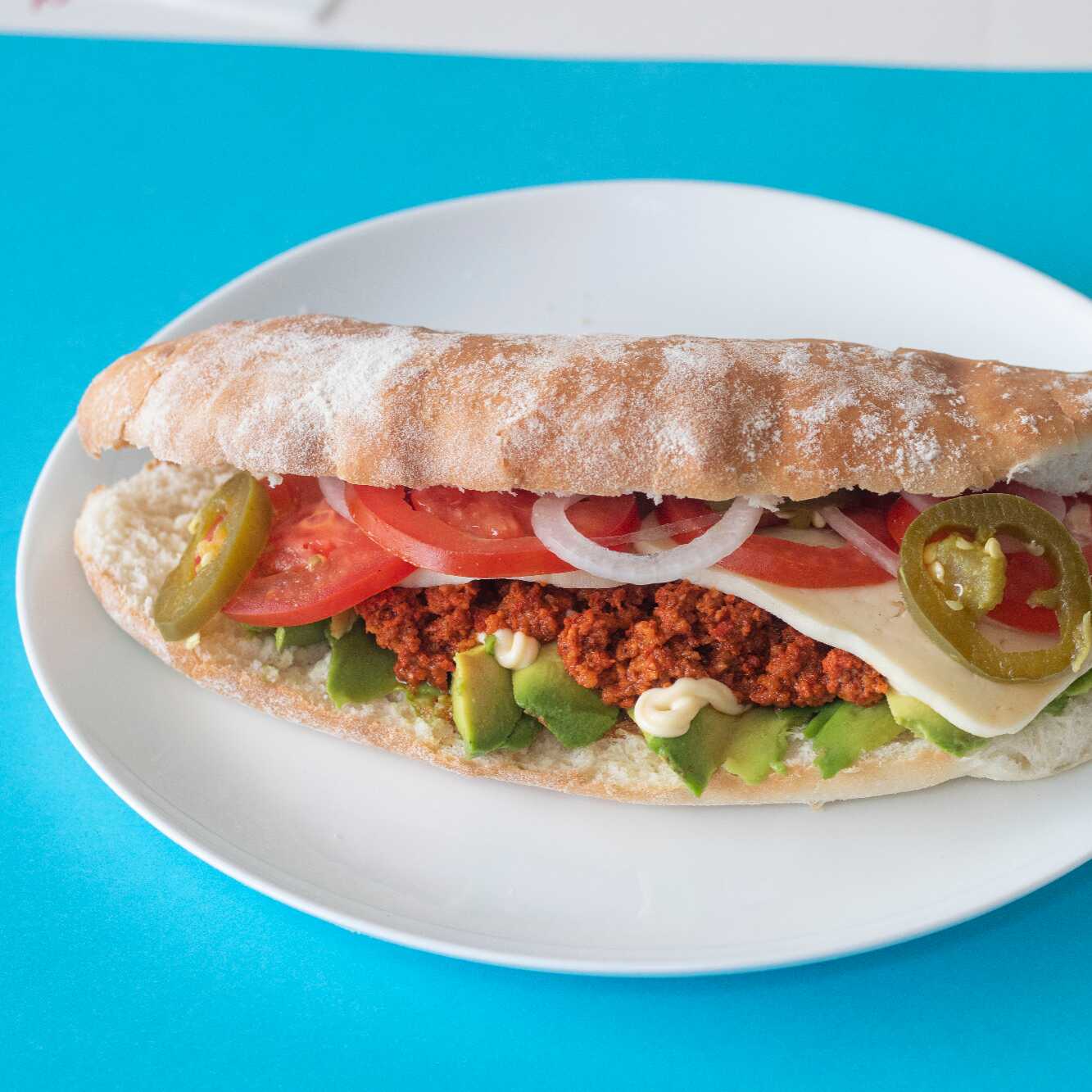 Lonche Choriqueso