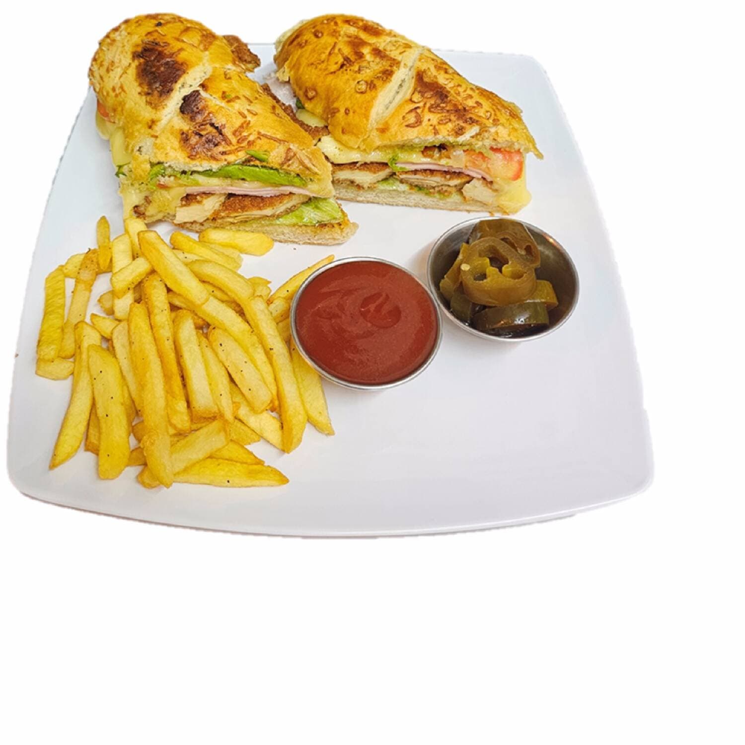 Baguette A la Cordon Bleu