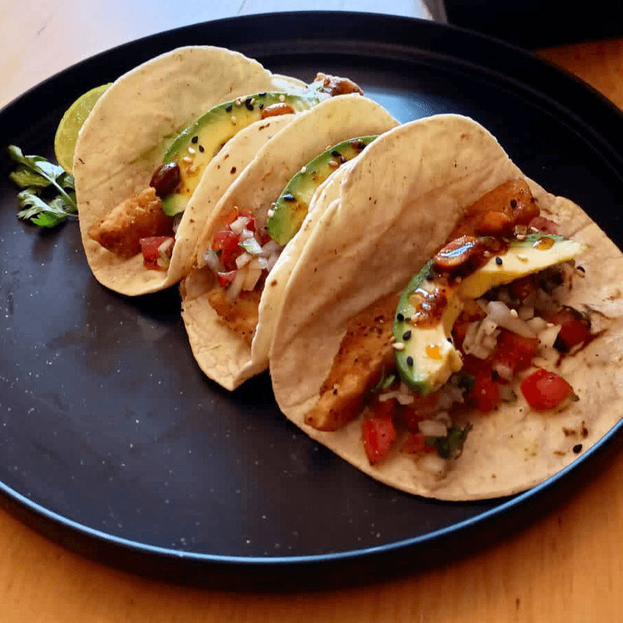 Taco de Chicharrón de Pescado
