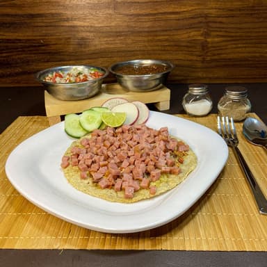 Taco de chuleta